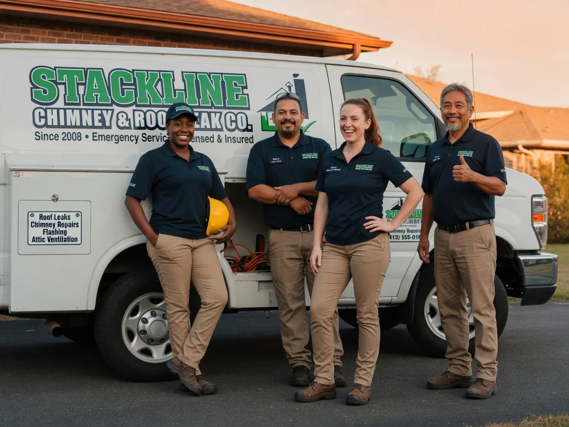 Chimney flashing repair company in Elizabeth City, NC